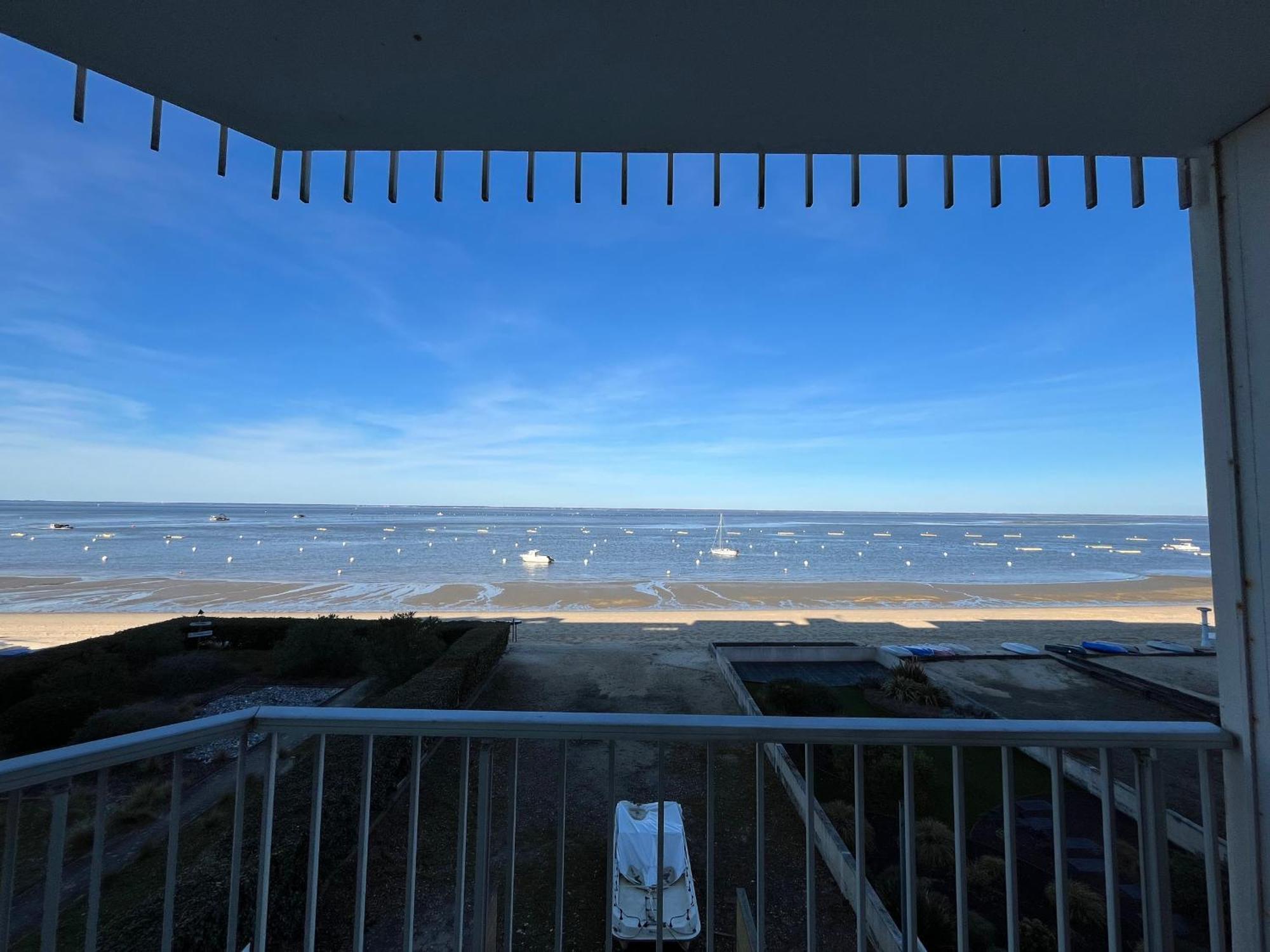 Duplex T1 Vue Mer A Arcachon - Acces Direct Plage - Quartier Aiguillon - Fr-1-319-71 Buitenkant foto