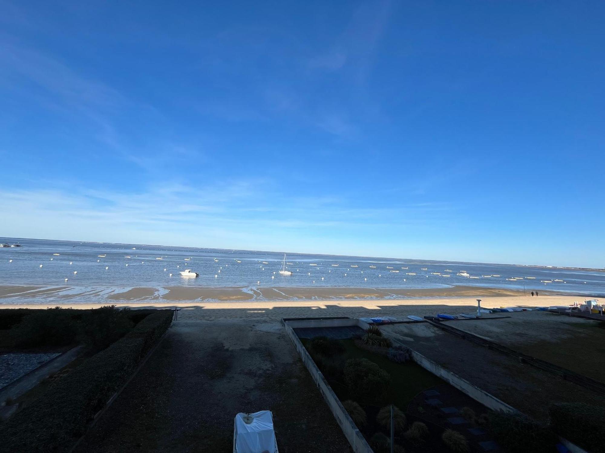Duplex T1 Vue Mer A Arcachon - Acces Direct Plage - Quartier Aiguillon - Fr-1-319-71 Buitenkant foto